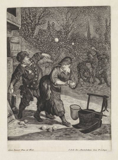 March by Cornelis Dusart