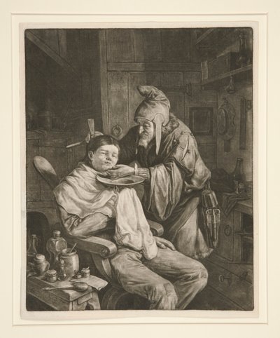 The Village Surgeon by Cornelis Dusart