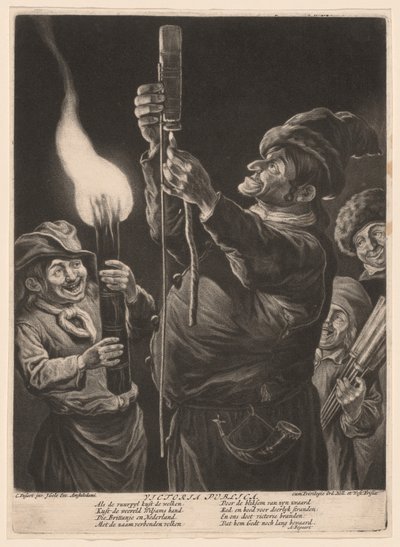 Victoria Publica by Cornelis Dusart