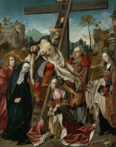The Deposition, c.1510–20 by Cornelis Engelbrechtsen