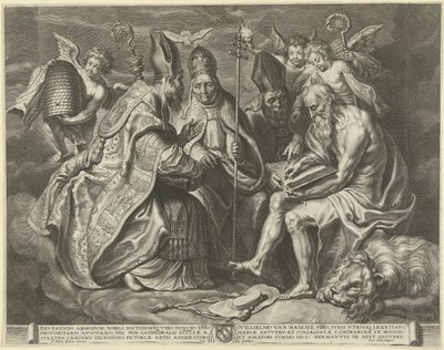 The Four Church Fathers by Cornelis Galle (I)