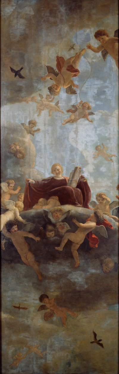Ceiling Orphans Chamber, 1656 by Cornelis Holsteijn
