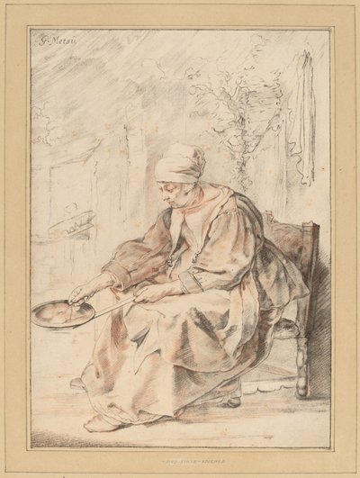 Pancake Woman by Cornelis Ploos van Amstel