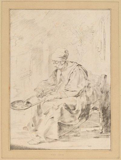 Pancake Woman by Cornelis Ploos van Amstel