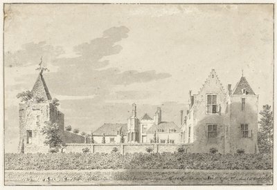 The Castle at Purmerend by Cornelis Pronk