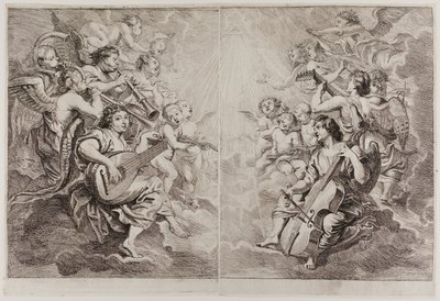 Angels Making Music by Cornelis Schut I