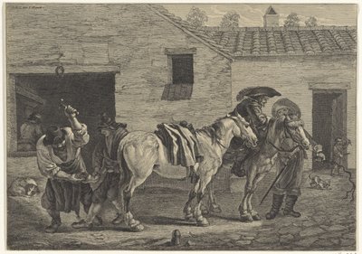 Blacksmith by Cornelis Visscher (II)