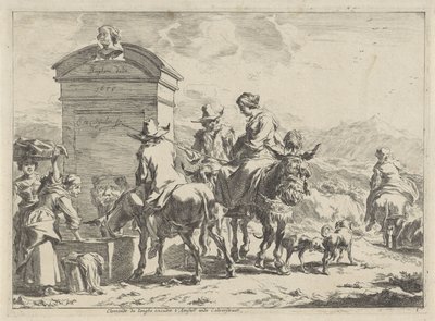 Resting Place by Cornelis Visscher (II)
