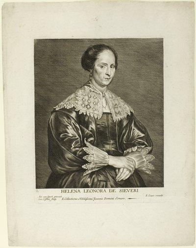 Helena-Leonora de Sieveri by Cornelis Visscher
