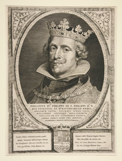 Philip IV by Cornelis Visscher