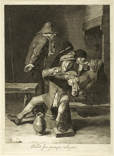 The Concert by Cornelis Visscher