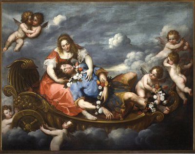 Rinaldo and Armida by Cornelis de Wael