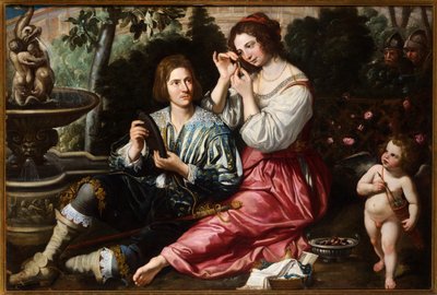 Rinaldo and Armida by Cornelis de Wael