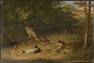 Midday Rest by Cornelius Krieghoff