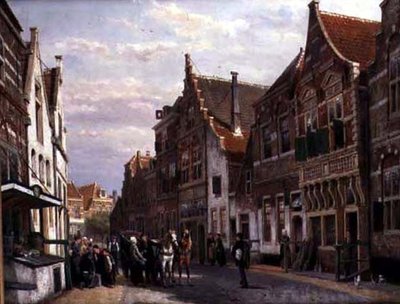Oudewater by Cornelius Springer