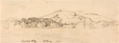 Muckross Abbey, Killarney by Cornelius Varley