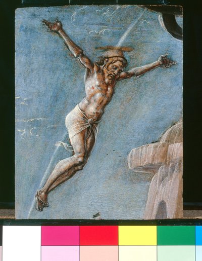 Christ Crucified by Cosimo Tura