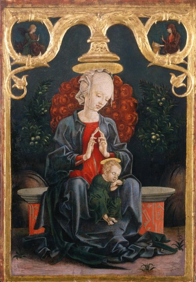 Madonna in the Garden by Cosimo Tura