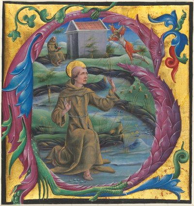Saint Francis Receiving the Stigmata by Cosmè Tura