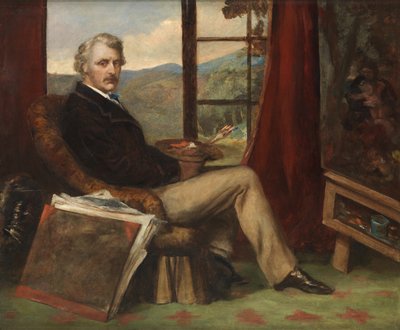 Self-Portrait by Coutts Lindsay