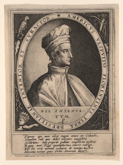 Amerigo Vespucci by Crispijn van de Passe I
