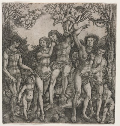 Allegory of Carnal Love, c. 1530 by Cristofano Robetta