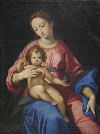 Madonna and Child by Cristoforo Roncalli