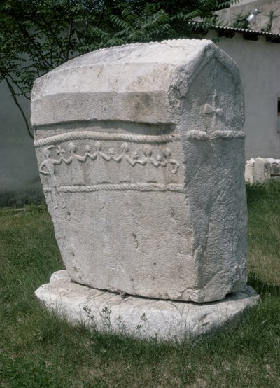 Bogomil tombstone, 14th-15th century by Croatian School