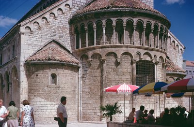 Church of Sveti Krsevan, built 1175 by Croatian School