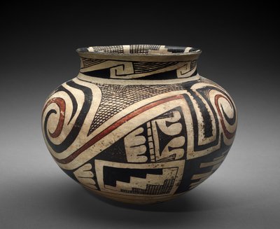 Jar with Geometric Designs by Culture Mogollon