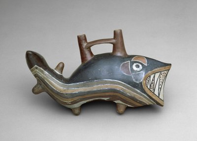 Killer Whale Effigy Vessel by Culture Nazca