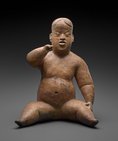 Seated Figure by Culture Olmec