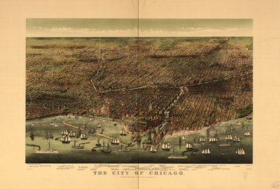 The City of Chicago by Currier and Ives