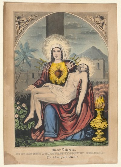 Mater Dolorosa by Currier and Ives