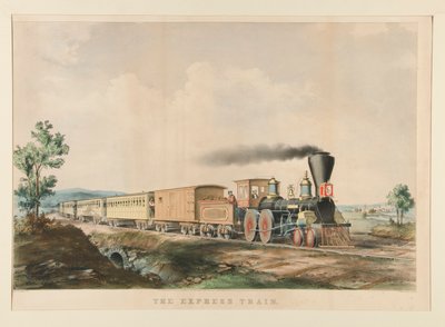 The Express Train by Currier and Ives
