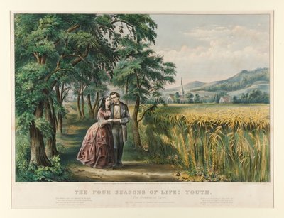 The Four Seasons of Life: Youth by Currier and Ives