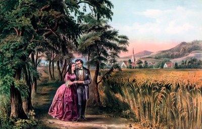 The Season of Love, Youth by Currier and Ives