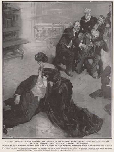 The Murder of Sir Curzon Wylie by Cyrus Cuneo