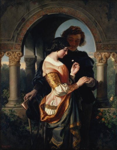 The Student by Daniel Maclise