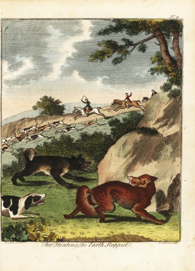 Fox Hunting by Daniel (after) Dodd