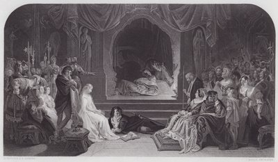Hamlet by Daniel (after) Maclise