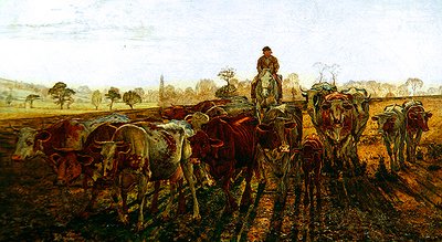 Cows Going Home by Daniel Alexander Williamson