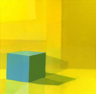 Yellow Blue by Daniel Cacouault