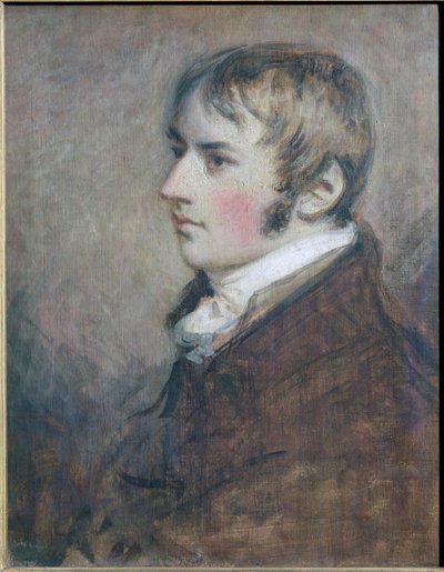 John Constable, English landscape painter, 1796 by Daniel Gardner