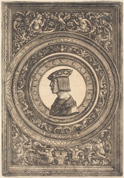 Emperor Charles V by Daniel Hopfer