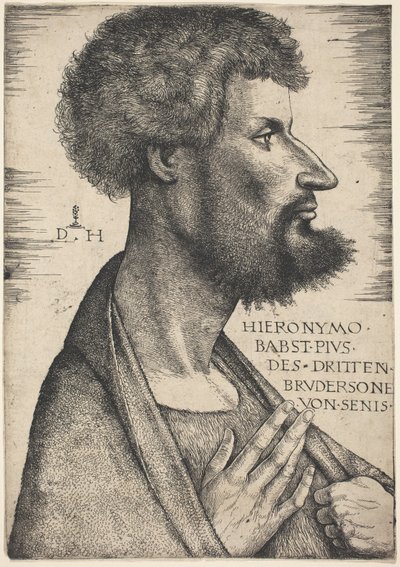 Girolamo da Siena by Daniel Hopfer