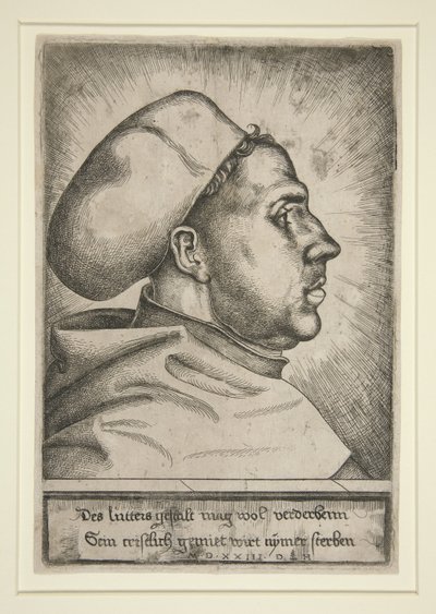 Martin Luther by Daniel Hopfer