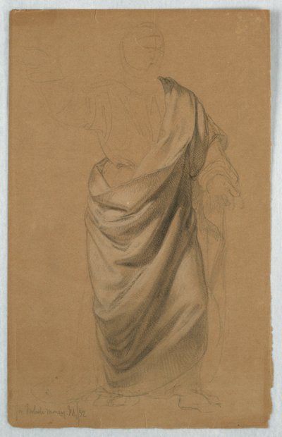 Drapery Study for 