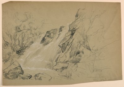 Goodrich Falls, Ellis River, New Hampshire by Daniel Huntington