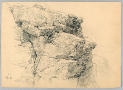 Rock Ledge at Stowe by Daniel Huntington